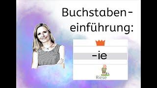 Buchstabeneinführung: ie