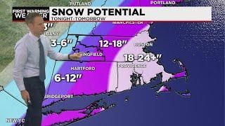 Powerful storm set to bring classic snowstorm to western Mass