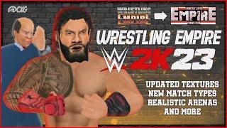 Wrestling Empire 2K23 MOD [LADDER MATCH, ELIMINATION CHAMBER AND MORE] By @MNDRiN