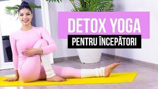 DETOX YOGA/ YOGA PENTRU DETOXIFIEREA CORPULUI [HD]