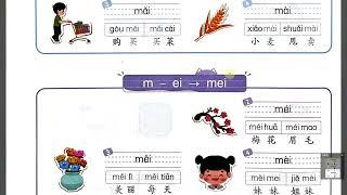 简单的汉语拼音训练课-13.声母m的音节拼读训练 - Simple Chinese Pinyin training course-13