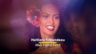 Heitiare Tribondeau, Miss Tahiti 2003