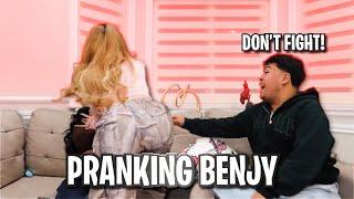 FIGHTING PRANK ON BENJY CHAVEZ