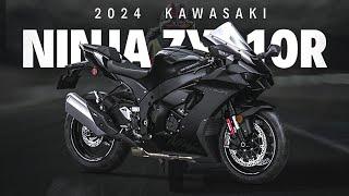 ALL BLACK!! 2024 KAWASAKI NINJA ZX-10R OFFICIALLY RELEASED