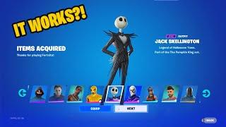 Free fortnite Skins glitch... (CURRENTLY STILL WORKING)