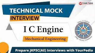 I C Engine Actual Interview Question asked in JKPSC(AE) interviews | Prepare Interview with YP