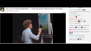 Bob Ross The Joy of Painting S31 E03 Twitch chat