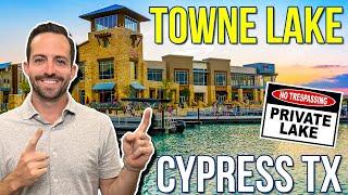 Looking For New Homes on a PRIVATE LAKE in Cypress Texas?? Check Out Towne Lake In Cypress Texas!