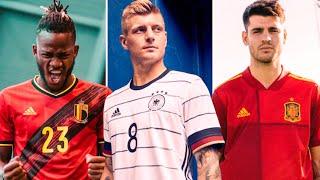 Tous Les Maillots De Chaque Pays Pour l'Euro 2021