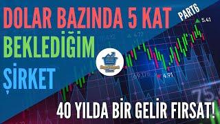 Dolar Bazında 5 KAT Atak Beklediğim Hisse Analizi #borsa