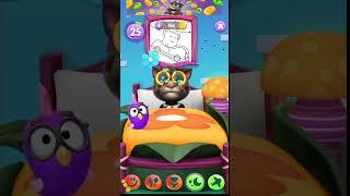 My Talking Tom 2 vs Grapes How-to my Tom vs my Angela #shorts #short #youtubeshorts #gaming