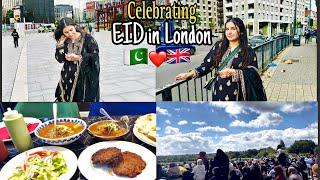 My First Eid in UK|Eid celebrations in London as an international student |Chand Rat in UK