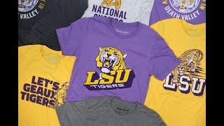 And The Valley Streams: Zach and Evan Unbox Homefield Apparel's LSU Merch