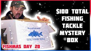 I Opened A Mystery Box Full Of Fishing Tackle for $100! Fishmas Day 20!