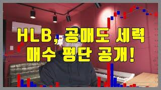 HLB, 공매도 거래원 최근 매수 평단 공개 (feat.엔케이맥스)