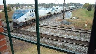 Amtrak And CSX Trains Near Collisions At The Diamond