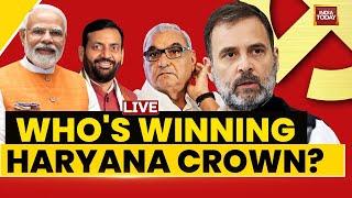 Haryana Exit Polls LIVE : Who Will Win The Battle For Haryana? | Haryana Exit Poll Live |India Today