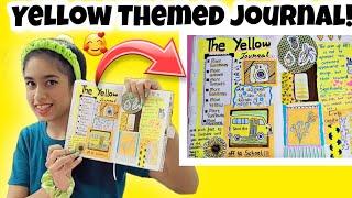 Yellow Themed DIY Journal!  | Riya's Amazing World