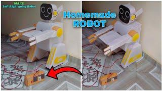 How To Make a HOMEMADE ROBOT at Home using Cardboard very easy science project remote control