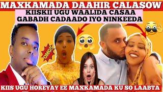 MAXKAMADA DAAHIR// KIISKII GABADH CADAADO IYO NINKEEDA OO MAR LABAAD KU SOO NOQDAY MAXKAMADA.. YAAB