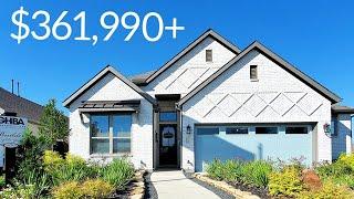 *BUDGET BUILD* | BUILD THIS HOME FROM ONLY 372K | TEXAS MODEL HOME TOUR