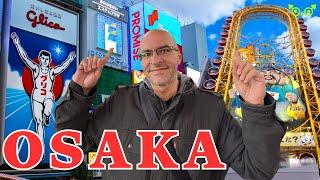 Eating Viral Foods In Osaka Japan - 48 Hours In Osaka Travel Vlog