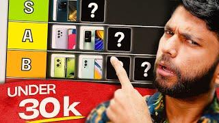 Top 5 Best Smartphones Under 30000