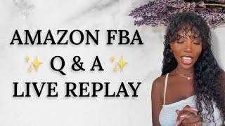 Amazon FBA Beginner's Q&A Livestream | Answering Your Questions