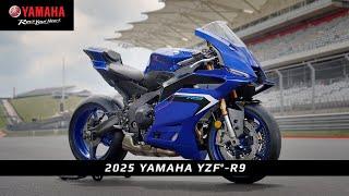 Accessible Supersport Performance: The All-New 2025 #Yamaha YZF-R9