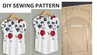 Sewing pattern for beginners. Easy to sew beginners sewing patterns.