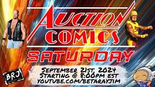 AUCTION COMICS SATURDAY NIGHT!  GUEST PANEL!!