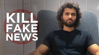 Vijay Devarakonda Slams Fake News & Gossip Websites | #KillFakeNews | ET Post