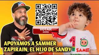 Otaola pide que voten  y apoyen a Sammer Zapirain, el hijo de Sandy