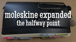 Moleskine Expanded | Hitting the Halfway Mark!