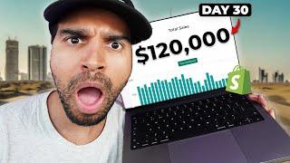 How I Made $120,000 in 30 Days Dropshipping (Case Study)