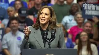 Full speech: Kamala Harris rally in Madison, Wisconsin during 2024 election campaign