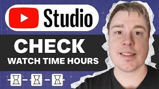 How To Check Watch Time Hours On YouTube Studio App (2024)