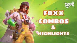 FOXX insane combos + highlights! |  Game Play | Flash party #NewHeroFoxx