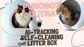  NEWEST self-cleaning litter box! PETKIT PUROBOT ULTRA Review