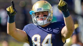 The Most NFL-Ready TE in the NATION  Cole Kmet Notre Dame Highlights