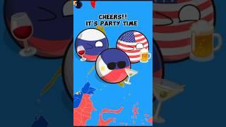 What if USA Kills Mexico | Reaction of Different Countries | #shorts #nutshell #mexico #countryballs