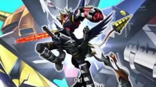 Shoutmon X5B + Blastmon battle