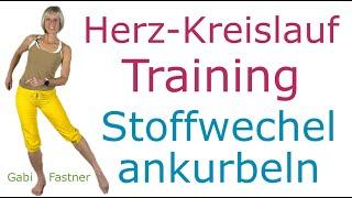  23 min. Herz - Kreislauf Training, Stoffwechsel in Schwung mit ca. 2300 Schritten, ohne Geräte