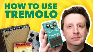 What is Tremolo & How To Use It? (Keeley Zoma, BOSS TR-2, Z-Vex Seek Trem, DeArmond)