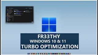 Windows 10 & 11 TURBO Optimization