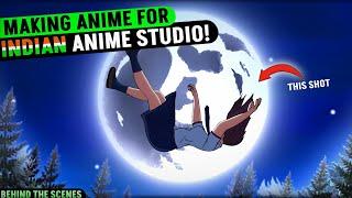 Making animation for an indian anime studio! | Behind the scenes | PG animation #anime