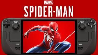 Marvel's Spider-Man Remastered Steam Deck | FSR 3.1 Frame Generation