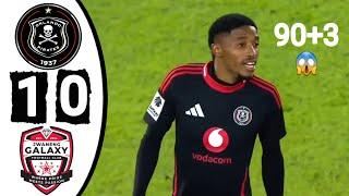 Orlando Pirates vs Jwaneng Galaxy 1-0 Highlights & Goals Today 2024