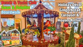 LIVE: Disney Resorts Decorated For The Holidays! 5 Resorts! Walt Disney World Live Stream #disney