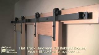 Prop Sliding Door Hardware Kit | Demonstration